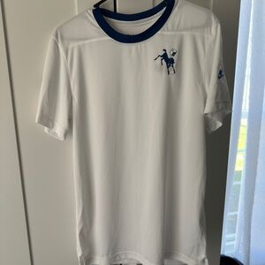 NWT Nike Indianapolis Colts White Sideline T-Shirt Men’s Small On Field Dri Fit